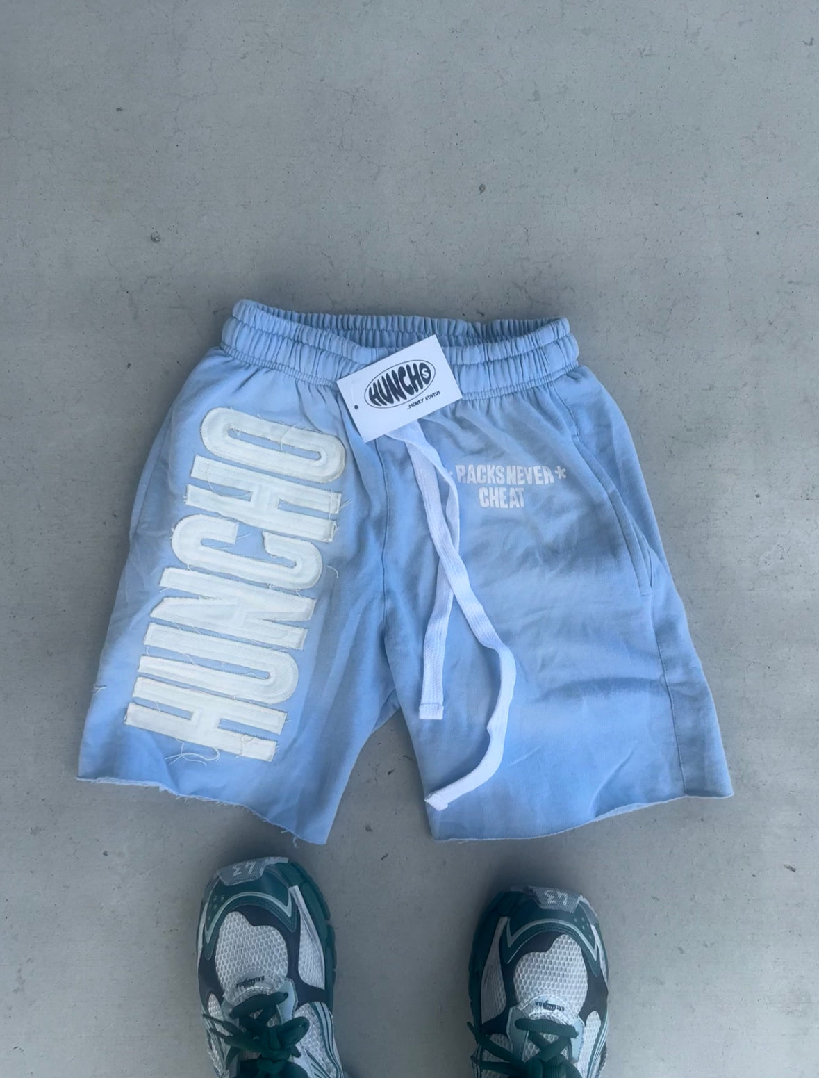 Acid Washed Huncho Shorts